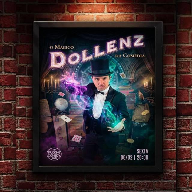 O Mágico Dollenz da Comédia - 20h00 em São Paulo