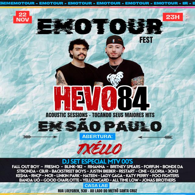 Emotour Fest em São Paulo