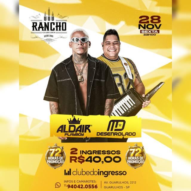 Aldair Playboy no Rancho Guarulhos