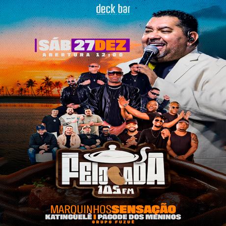Feijoada 105fm no Deck Bar em São Paulo