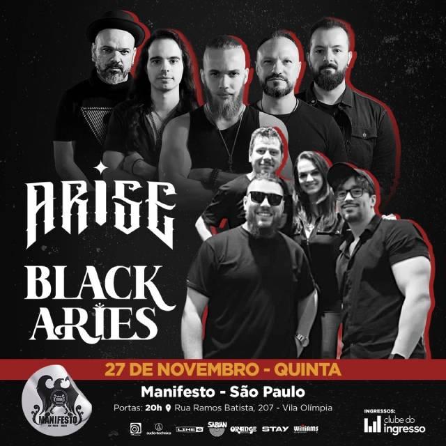 Covers: Arise - Black Aries em São Paulo