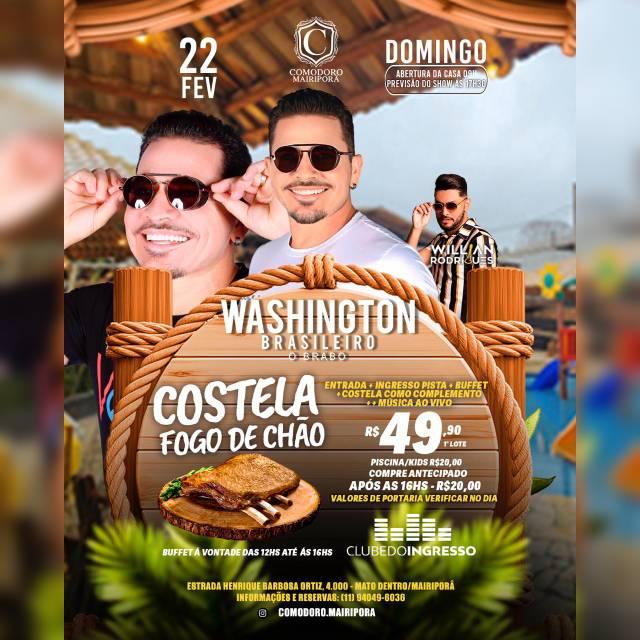 Washington Brasileiro no Comodoro Mairiporã