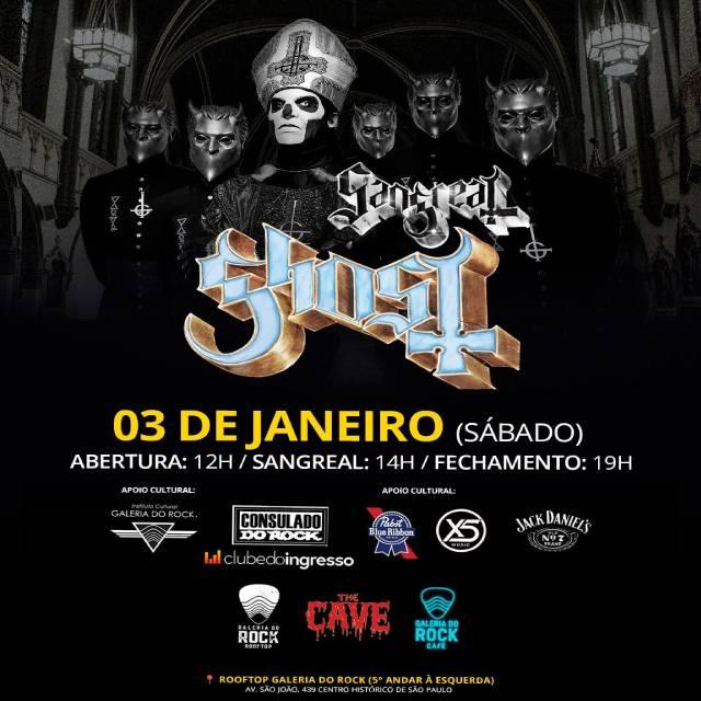 Sangreal (Ghost Cover) em São Paulo