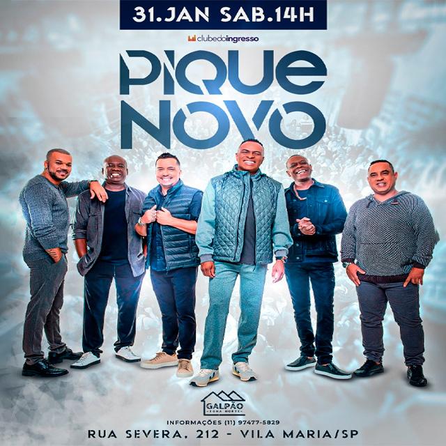 Pique Novo no Galpão Zona Norte em São Paulo