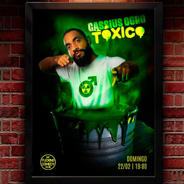 Cassius Ogro - Tóxico - 19h00 em São Paulo