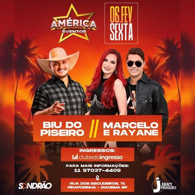 Biu do Piseiro + Marcelo e Rayane em Diadema