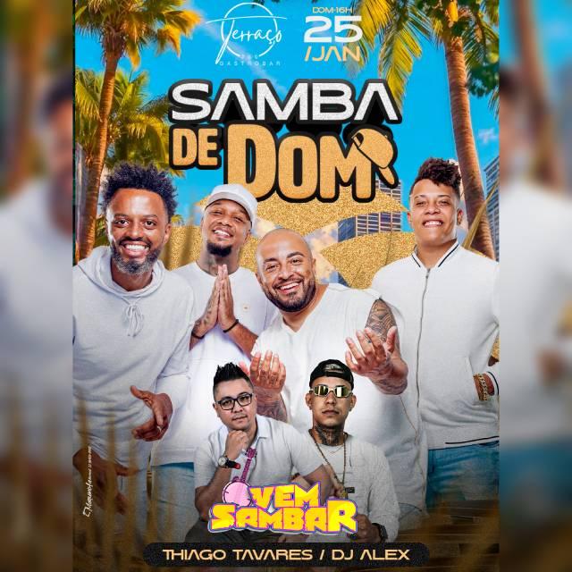 Vem Sambar com Samba de Dom e Convidados em São Paulo