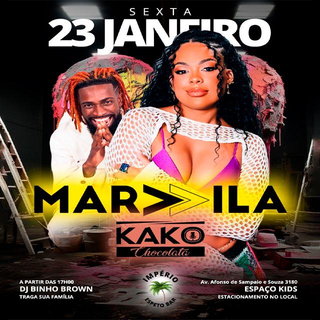 Marvvila + Kako Chocolata em São Paulo