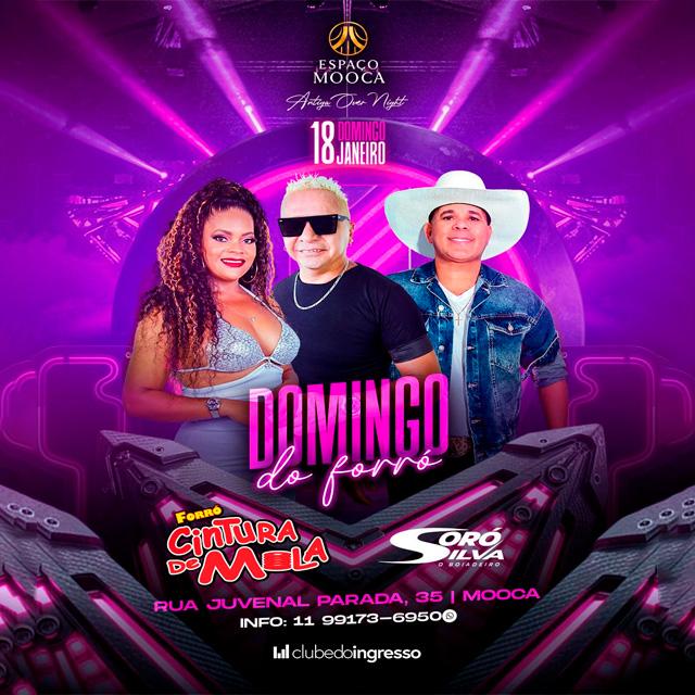 Forró Cintura de Mola +  Soró Silva – O Boiadeiro em São Paulo