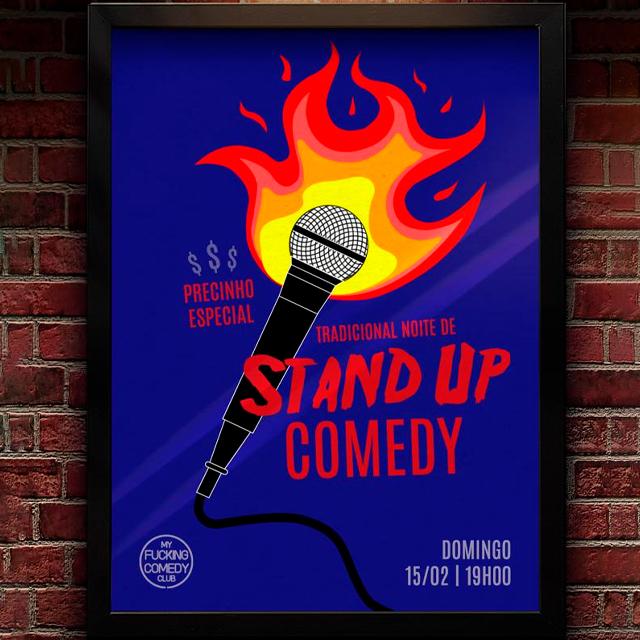 Tradicional Noite de Stand Up Comedy - 15/02 - 19h00 em São Paulo