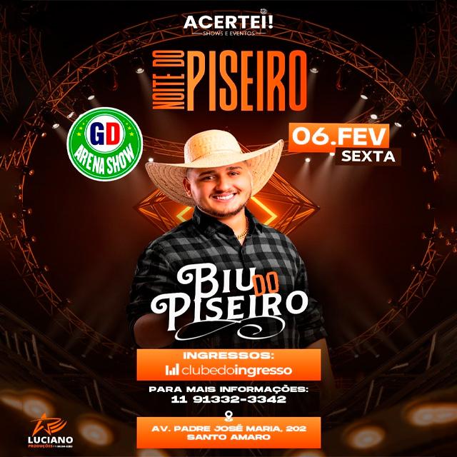 Biu do Piseiro em São Paulo