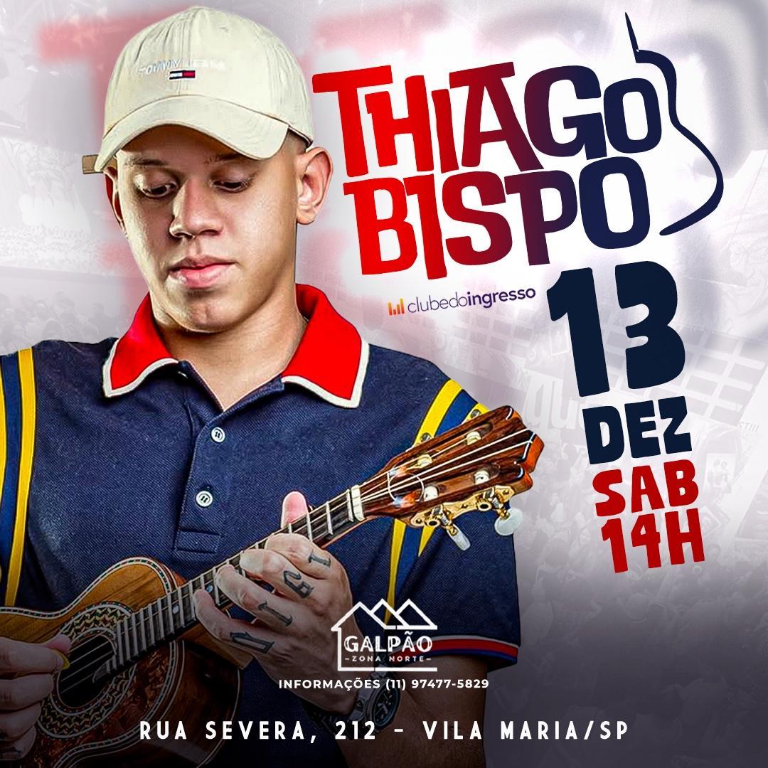Thiago Bispo no Galpão Zona Norte em São Paulo