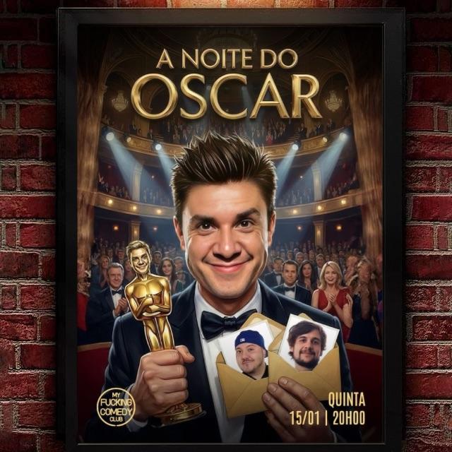 A Noite do Oscar - 15/01 - 20h00 em São Paulo