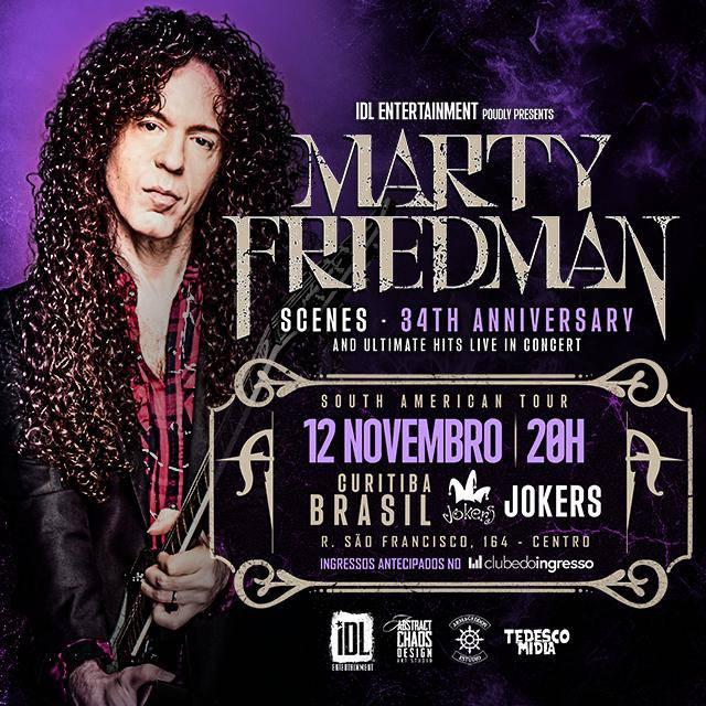 Marty Friedman em Curitiba