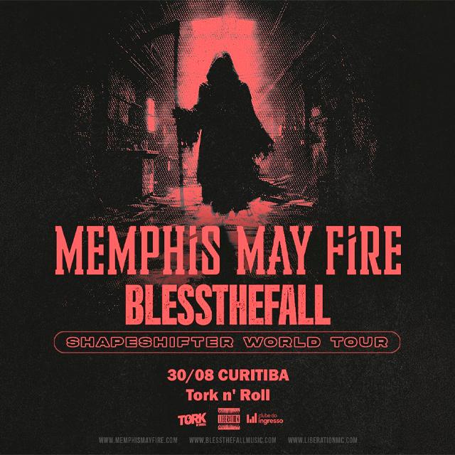 Memphis May Fire e Blessthefall em Curitiba