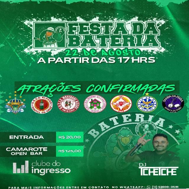 Festa da Bateria TUP