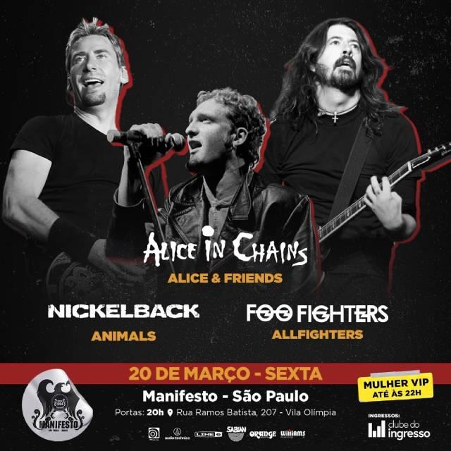 Covers: Alice In Chains - Nickelback - Foo Fighters