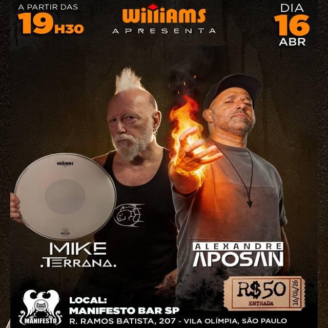 Mike Terrana & Alexandre Aposan