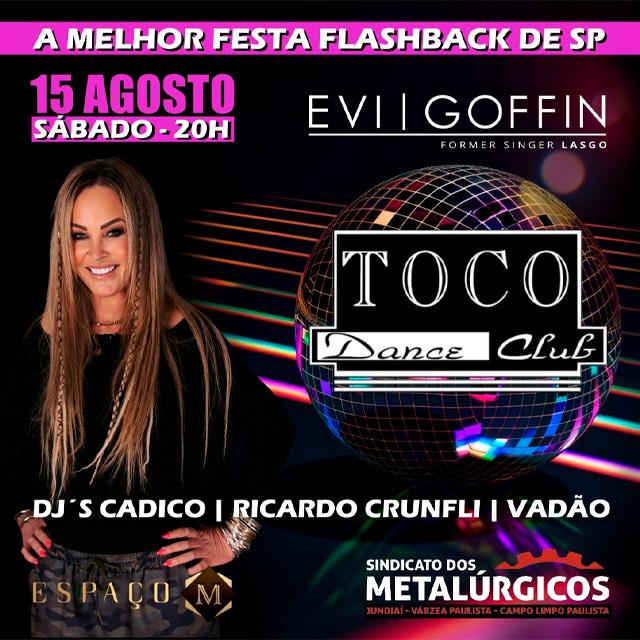 Festa da Toco com Evi Goffin ao Vivo