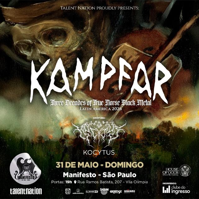 Kampfar em São Paulo