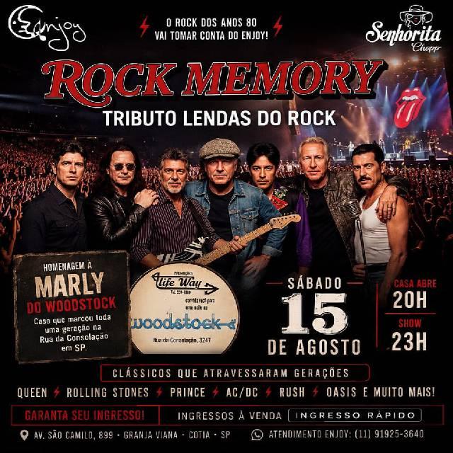 Rock Memory - Tributo Lendas do Rock!