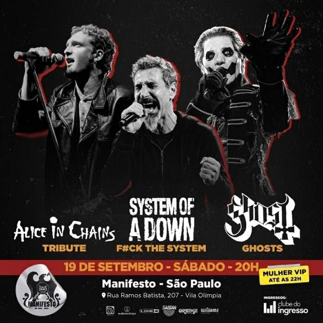 Covers: System Of a Down - Ghost - Alice Chains