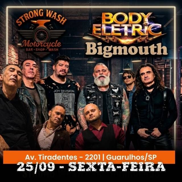 Covers: Smiths e  Morrissey + Banda Body Eletric...