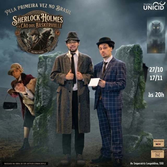 Sherlock Holmes e o Cão de Baskervilleo - 27/10
