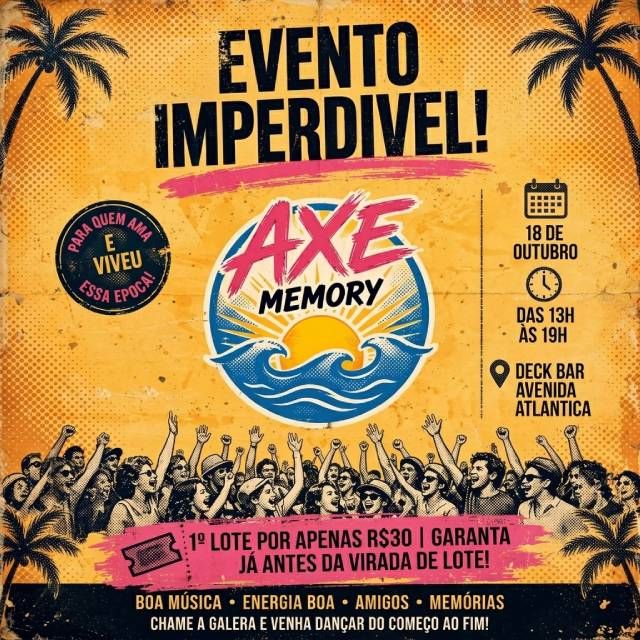 Vem Aí a 14° Edição do Axé Memory