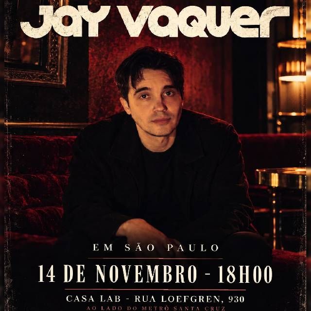 Jay Vaquer Piano e Voz em São Paulo na Casa Lab