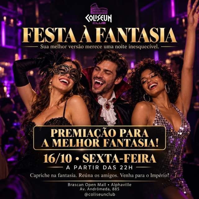 Festa à Fantasia no Coliseun Club