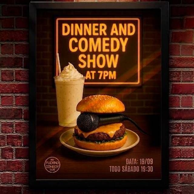 Dinner And Comedy Show - 19/09 - 19H30
