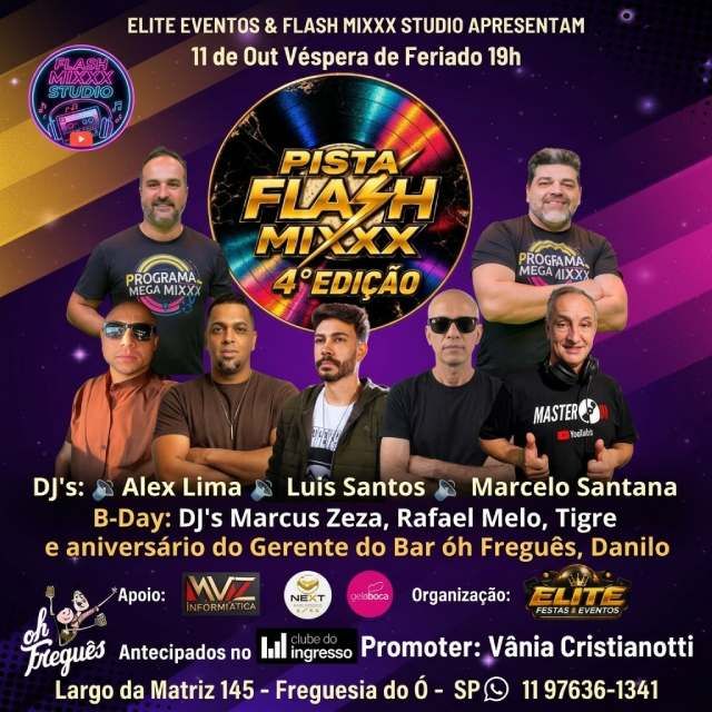 Pista Flash Mix Quarta Edição