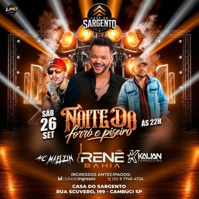 Noite do Forró e Piseiro