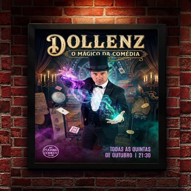 Dollenz - O Mágico da Comédia - 29/10 - 21H30
