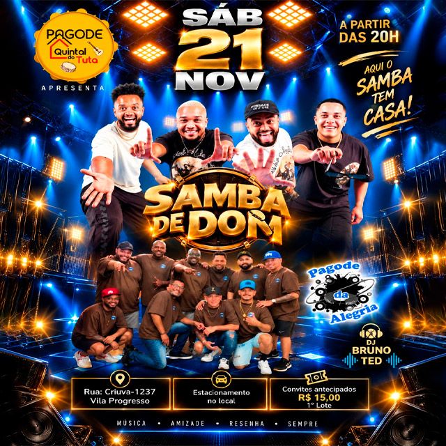 Samba de Dom + Pagode da Alegria