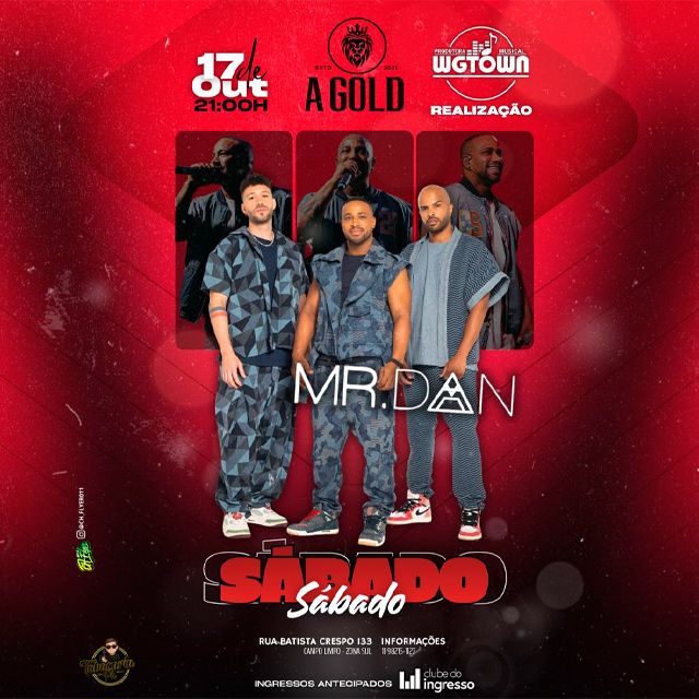Show do Mr. Dan na A Gold