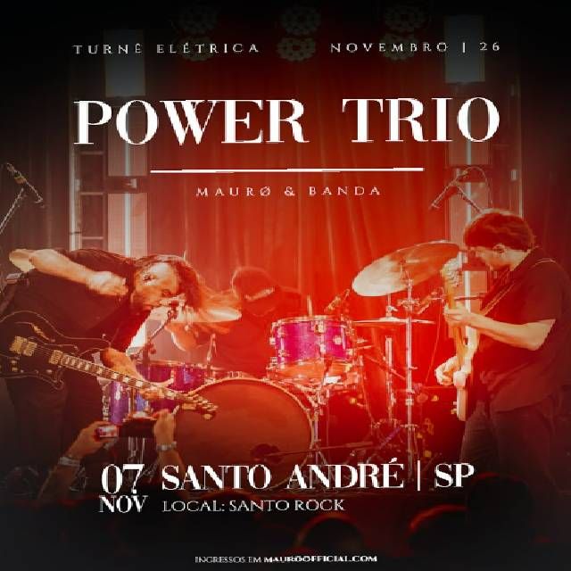 Mauro Power Trio - Santo André