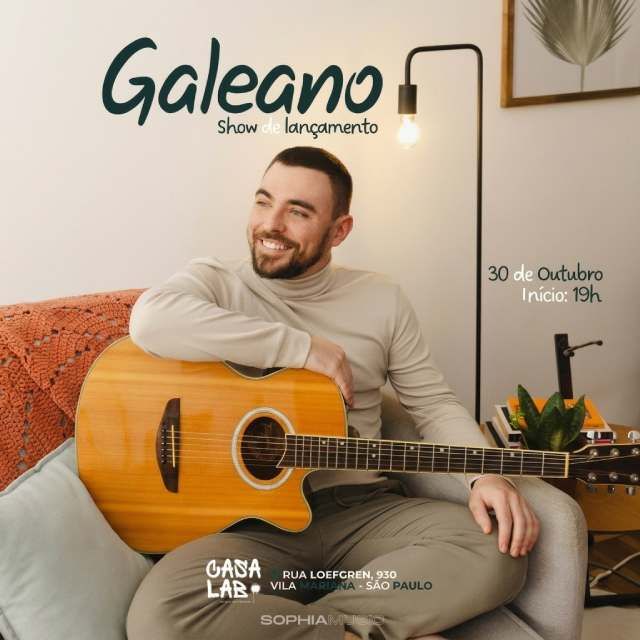 Galeano — Show de Lançamento