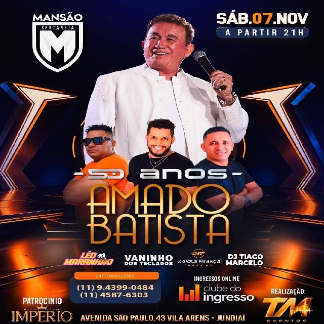 Amado Batista 50 Anos