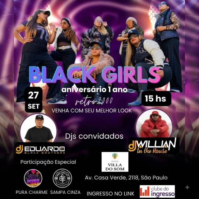 Aniversário de 1 Ano Black Girls