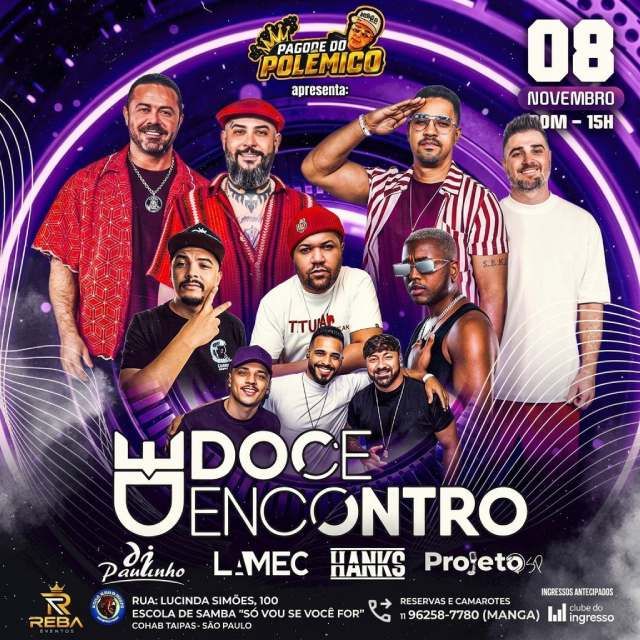 Pagode do Polêmico Apresenta Doce Encontro