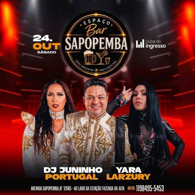 DJ Juninho Portugal + Yara Larzury