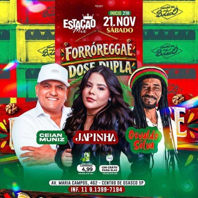 Forró Reggae Dose Dupla