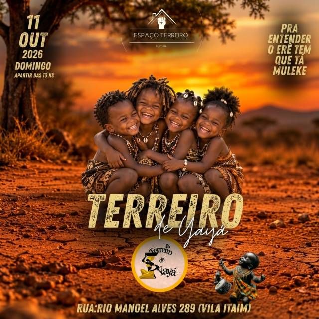 Festa das Crianças no Espaço - Terreiro de Yayá