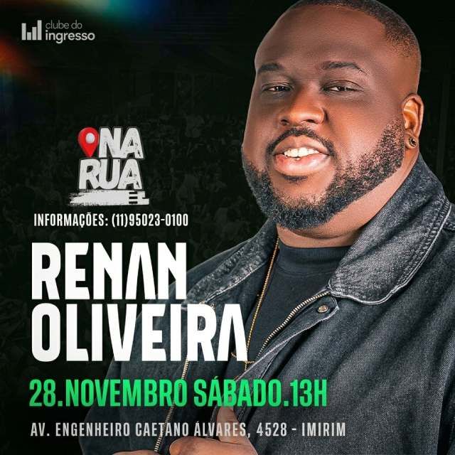 Renan Oliveira no NaRua