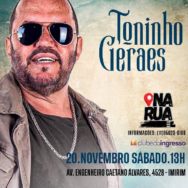 Toninho Geraes no NaRua Bar