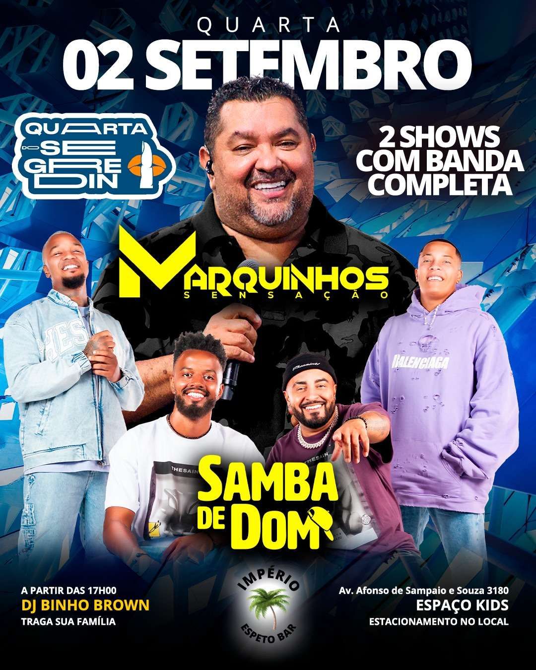 Marquinhos Sensação + Samba de Dom