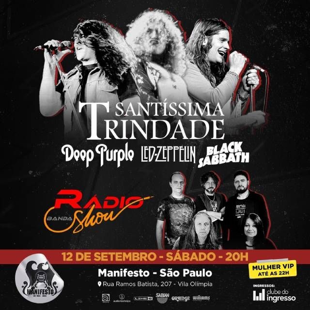 Covers: Santíssima Trindade e Rádio Show