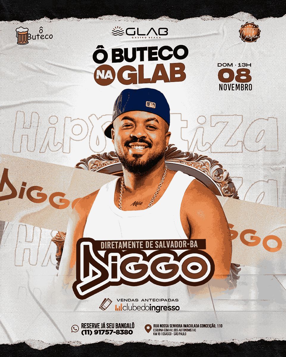 Ô Buteco Na Glab Diretamente de Salvador Diggo